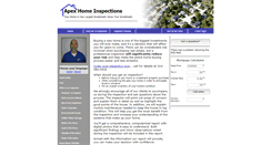 Desktop Screenshot of apexhomeinspects.com